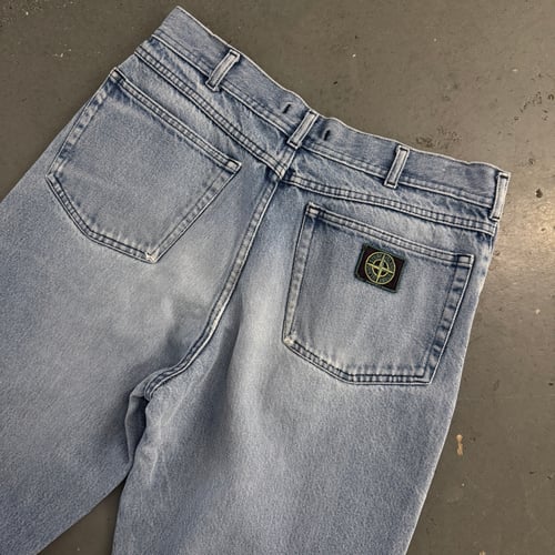 Image of 1990s Stone Island Straight Leg Jeans, size 32x30