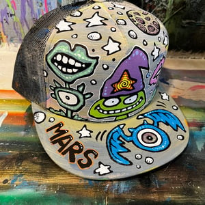 Hand painted Hat 411