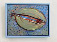Image 2 of Sardine on Blue Polka-Dots