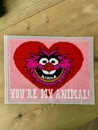 Image 3 of Mini Animal needlepoint kit 