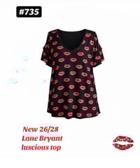 Image 4 of New 26/28 Lane Bryant luscious top #735*9