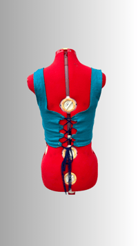 Image 2 of Linen corset