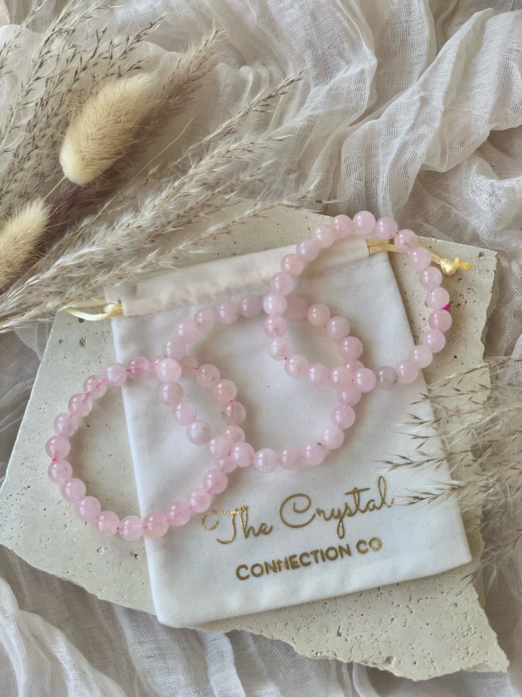 Image of Rose Quartz Bracelets