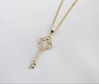 Image 1 of Key Pendant Necklace 