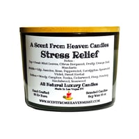 Image 1 of The Luxury Collection Stress Relief Grey Smoke 3 Wick Candles