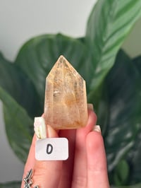 Image 5 of MINI RUTILE IN QUARTZ TOWERS K-O