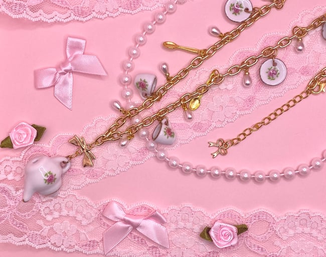 Tea Party Necklace