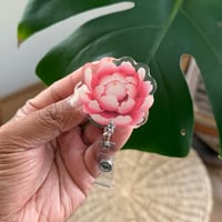 Image 1 of Peony Badge Reel