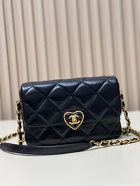 Image 1 of CC Heart Button Bag