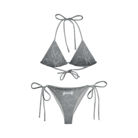 Image 2 of Spider Print String Bikini