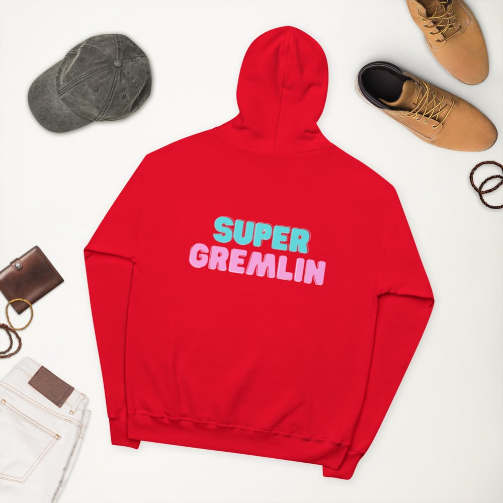 Image of Super Gremlin  fleece hoodie