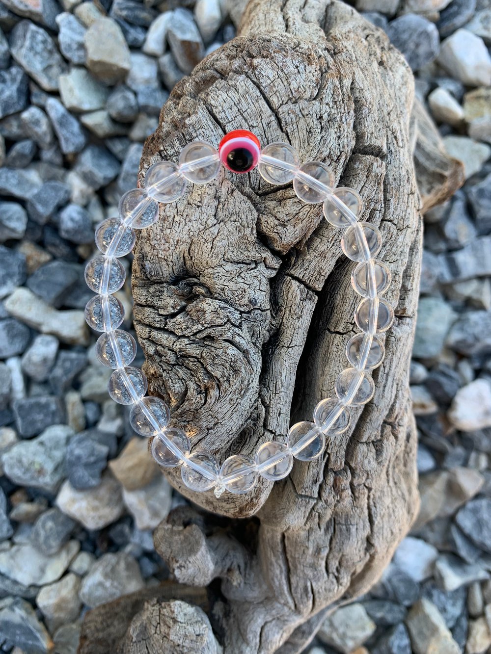 Image of Reiki Charged Mal De Rojo Ojo Bracelet