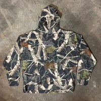 Embroidered Camo Hoodie 