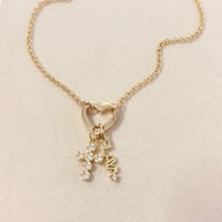 Image 1 of Rollo Heart Necklace