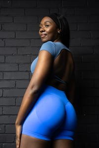 Image 3 of Ocean Backless Crop Top 