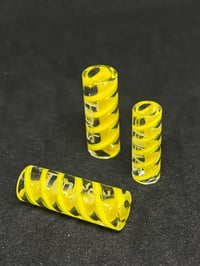 Image 1 of Rotini Tube: BALLER YELLOW CRAYON (UV REACTIVE)