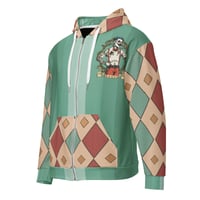 Image 2 of Pin-Up Dahli Unisex Zip Hoodie