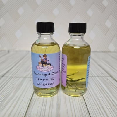 Image of Rosemary & Clove hair grow oil