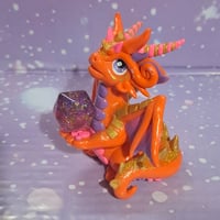 Image 2 of Sunset d20 dragon