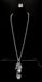Image of Silver Charm X-Long Necklace Set 