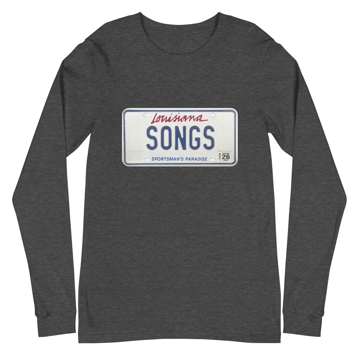 SONGS License Plate shirt