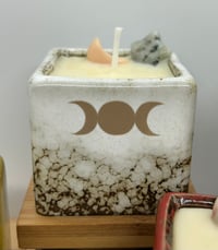 Image 6 of Mother Maiden Crone Pottery Candle