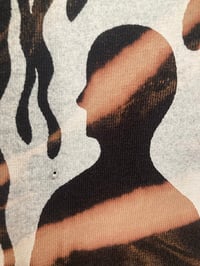 Image 7 of 'Burning III' Screenprinted Bleached Tee Oneshot