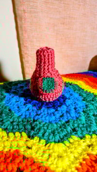 Image 1 of Tiny Pink Bong Plush 3 inch