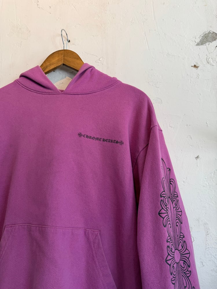 Image of Chrome Hearts Mattyboy Spider Web Hoodie