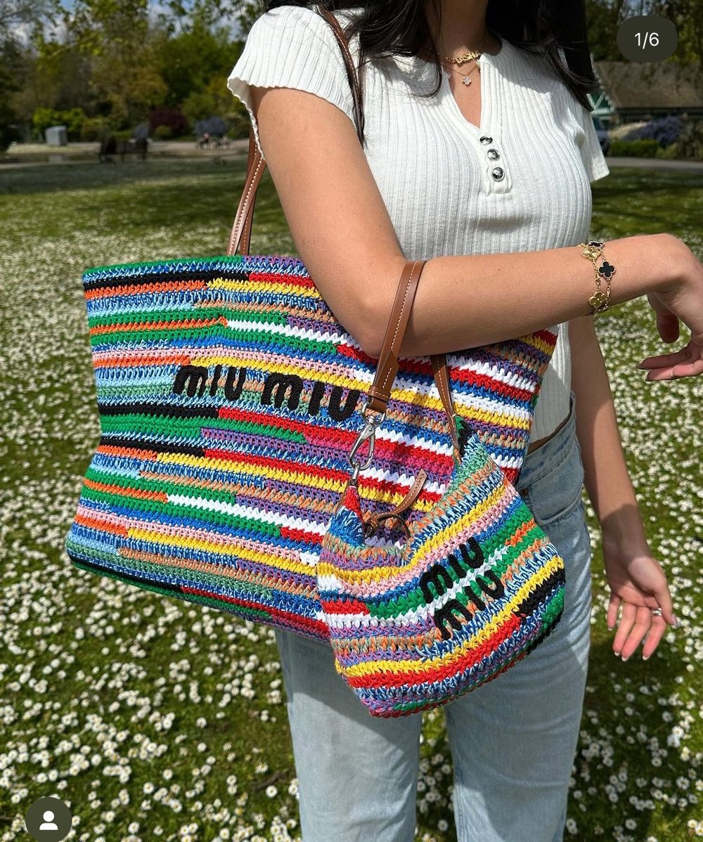 MiuMíu Crotchet Bag