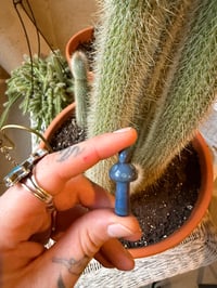 Image 2 of “midnight day dreams” mushroom pendant