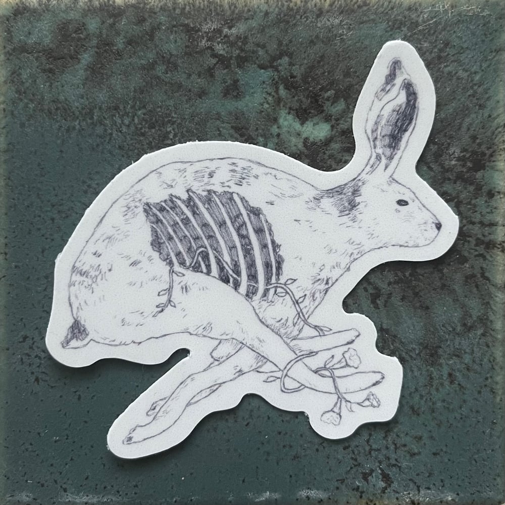 Image of Rabbit sticker 