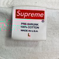 Image 2 of Supreme Cross Box Logo Sz L (WHITE)