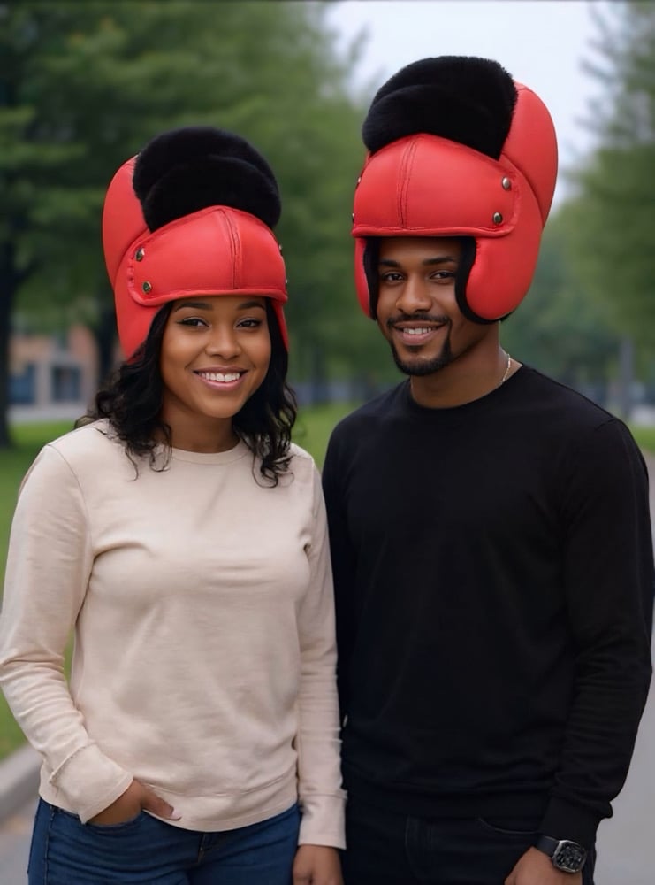 Image of Outdoor Windproof Hats with Face Mask