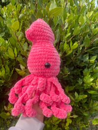 Image 3 of large squid plushie