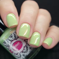Image 2 of Glisten & Glow Feather Green
