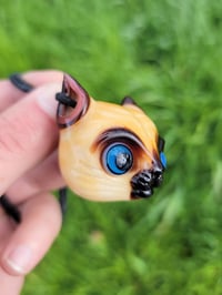 Image 3 of Siamese Kitty Face Pendant