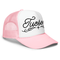 Image 6 of Tucson C/S Black Foam trucker hat