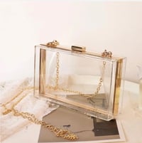 Clear Clutch Purse