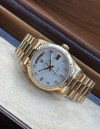 Image 1 of Rolex Day Date 18236 White Diamonds