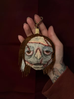 Image of MADE TO ORDER limited Frankenstein Bag Charm or Wall Hanging 