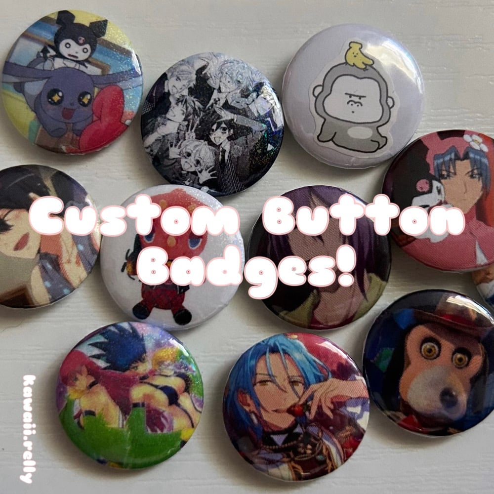 Image of Custom Button Badges