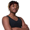 Track Headz Spike Up Headband (Red/Black) 