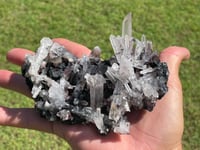 Image 1 of Specularite Quartz Points Cluster #1788