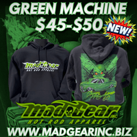 Image 1 of (((NEW))) HOODIE - Green Machine 6.0