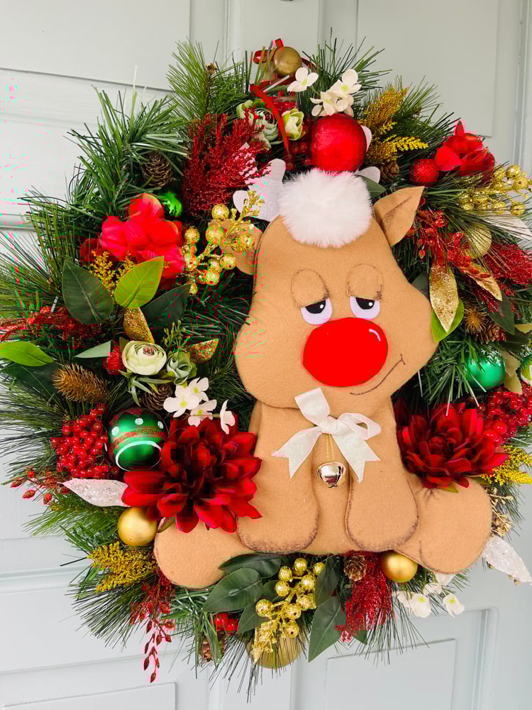 Image of Rudolph Wreath XL 