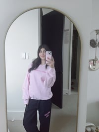 Image 1 of SOPHIE X STYLISH 2.0 Wide Leg BLACK SWEATPANTS!