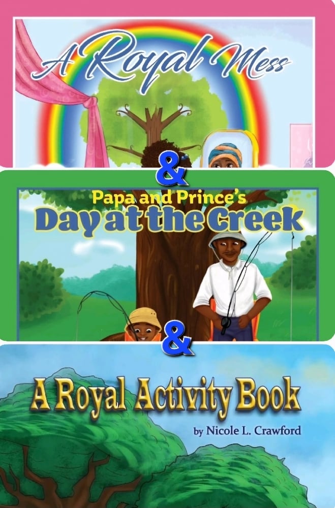 Image of Bundle #2 A Royal Mess, Papa and Prince’s Day at the Creek,  and A Royal Activity Book 