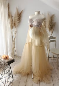 Image 1 of Georgina photoshoot set size S-M - champagne