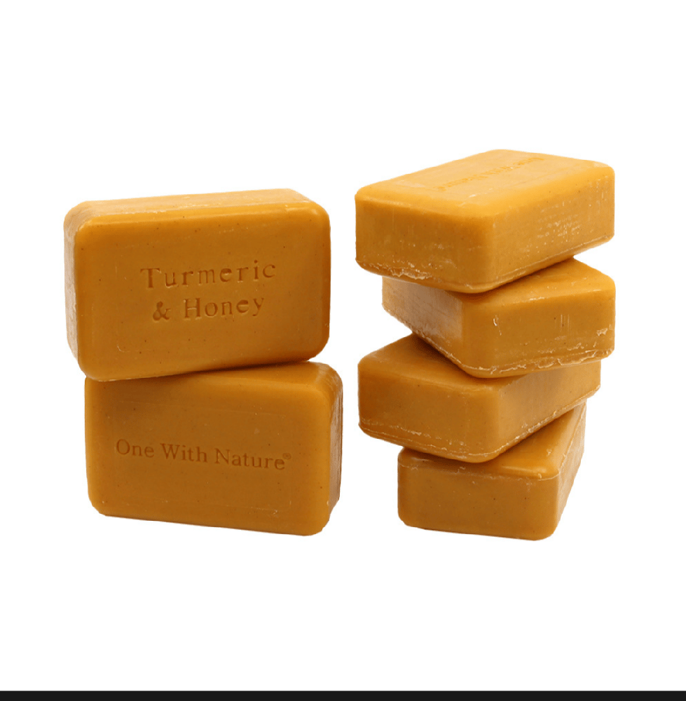 Image of 10pcs Turmeric & Honey  bars soaps face&Body 